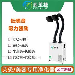 艾灸烟雾净化器养生馆专用移动式排烟机神器